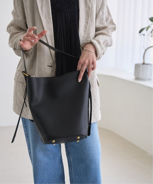 LE TALON（ルタロン）の「《追加》LE TALON コンビワンハンドルバッグ（ショルダーバッグ・レディース・ブラック/ベージュ・FREE）」の7枚目の写真