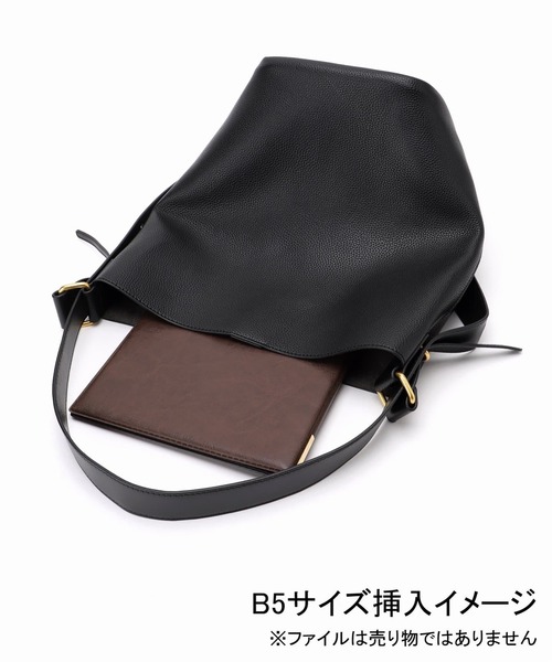 LE TALON（ルタロン）の「《追加》LE TALON コンビワンハンドルバッグ（ショルダーバッグ・レディース・ブラック/ベージュ・FREE）」の21枚目の写真