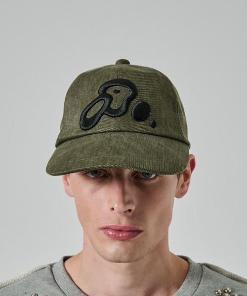 Jieda（ジエダ）の「【JieDa】INDIETRO ASSOCIATION × JIEDA FADE DRILL CAP（キャップ・メンズ・カーキ/ブラック・FREE）」の8枚目の写真