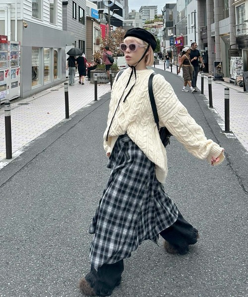 裾フリフリデニム（デニムパンツ）｜Alley Tokyo（アリートーキョー