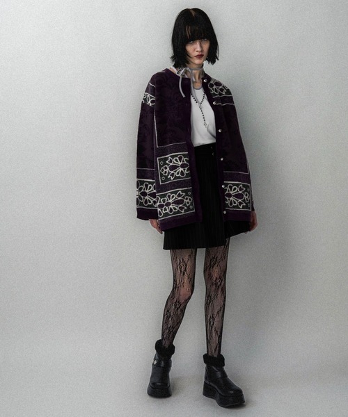 HARE（ハレ）の「ハイショクリブタイトT(HARE)（Tシャツ/カットソー・レディース・ボルドー/ライトグレー/ブラック・FREE）」の5枚目の写真