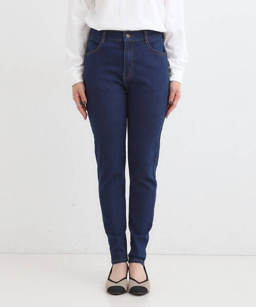 セール】【SS-LL】ストレッチ デニムスキニーパンツ（デニムパンツ