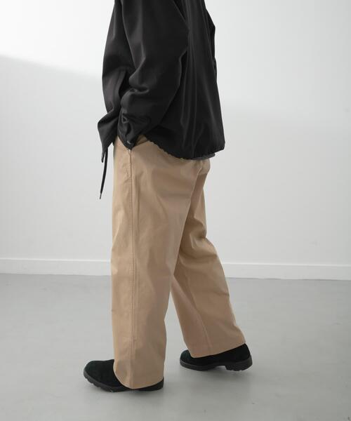 ITEMS URBANRESEARCH(アイテムズ アーバンリサーチ)の「Belted wide-leg Pants(その他パンツ・メンズ・ベージュ・MEDIUM/LARGE)」の6枚目の写真