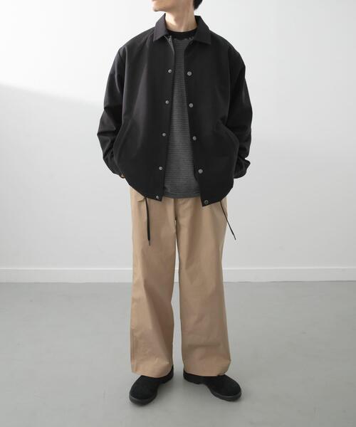 ITEMS URBANRESEARCH(アイテムズ アーバンリサーチ)の「Belted wide-leg Pants(その他パンツ・メンズ・ベージュ・MEDIUM/LARGE)」の9枚目の写真