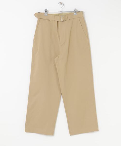 ITEMS URBANRESEARCH(アイテムズ アーバンリサーチ)の「Belted wide-leg Pants(その他パンツ・メンズ・ベージュ・MEDIUM/LARGE)」の13枚目の写真
