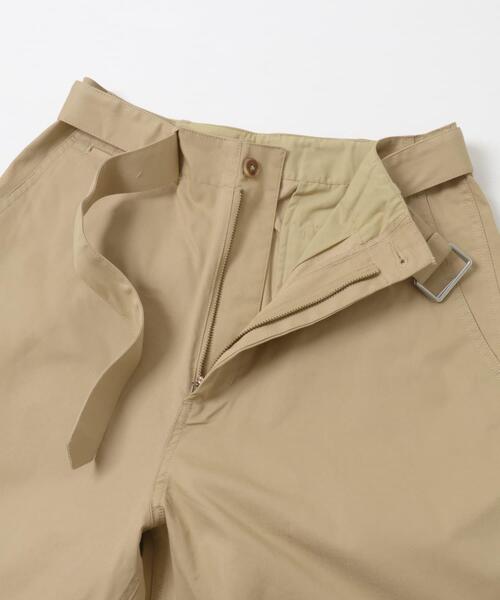 ITEMS URBANRESEARCH(アイテムズ アーバンリサーチ)の「Belted wide-leg Pants(その他パンツ・メンズ・ベージュ・MEDIUM/LARGE)」の14枚目の写真