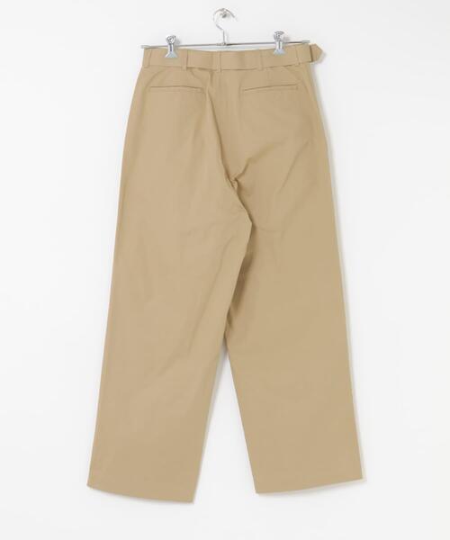 ITEMS URBANRESEARCH(アイテムズ アーバンリサーチ)の「Belted wide-leg Pants(その他パンツ・メンズ・ベージュ・MEDIUM/LARGE)」の16枚目の写真