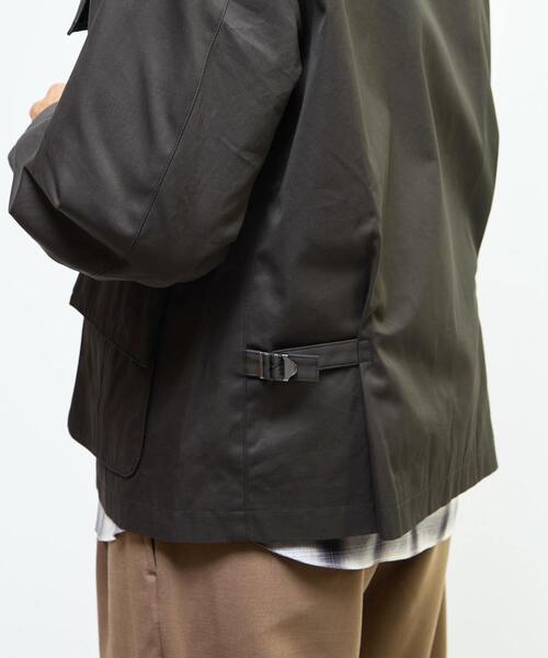 MEN'S MELROSE（メンズメルローズ）の「ヴェンタイルBDUジャケット | 撥水 / 防風 / 透湿（ミリタリージャケット・メンズ・ブラック/カーキ・2/4/3）」の4枚目の写真