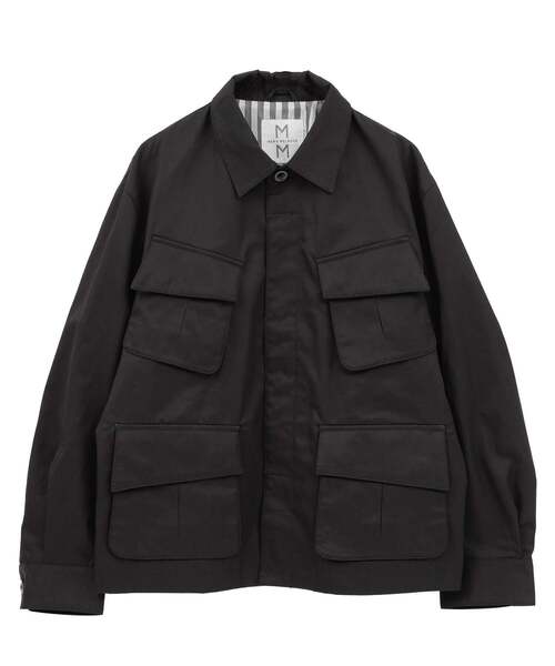 MEN'S MELROSE（メンズメルローズ）の「ヴェンタイルBDUジャケット | 撥水 / 防風 / 透湿（ミリタリージャケット・メンズ・ブラック/カーキ・2/4/3）」の13枚目の写真