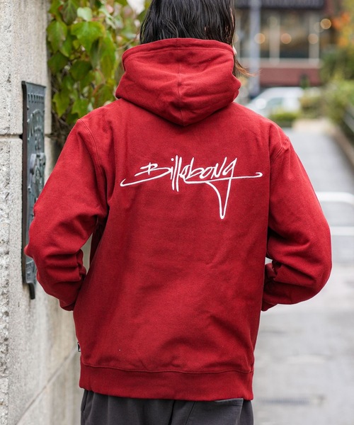 BILLABONG(ビラボン)の「【直営店限定】BILLABONG メンズ HEAVY BAREEL ZIP パーカー 【2025年秋冬モデル】/ビラボンバックロゴ刺繍裏起毛ジップアップフーディー・パーカー(パーカー・メンズ・レッド系その他/グレー/ブラック系その他・MEDIUM/LARGE/X-LARGE)」の1枚目の写真