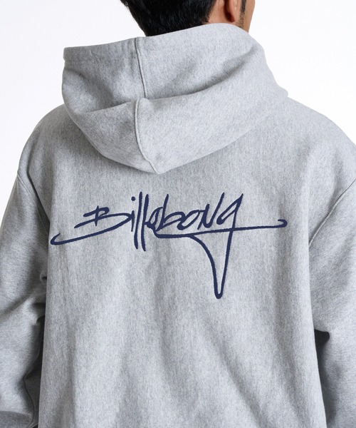 BILLABONG(ビラボン)の「【直営店限定】BILLABONG メンズ HEAVY BAREEL ZIP パーカー 【2025年秋冬モデル】/ビラボンバックロゴ刺繍裏起毛ジップアップフーディー・パーカー(パーカー・メンズ・レッド系その他/グレー/ブラック系その他・MEDIUM/LARGE/X-LARGE)」の12枚目の写真