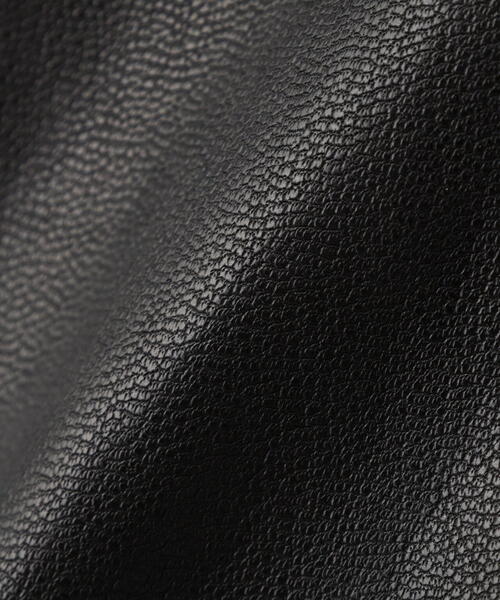 AVIREX(アヴィレックス)の「《直営店限定》GOAT VEGE SWING TOP/LEATHER JACKET(ブルゾン・レディース・ブラック・M)」の13枚目の写真