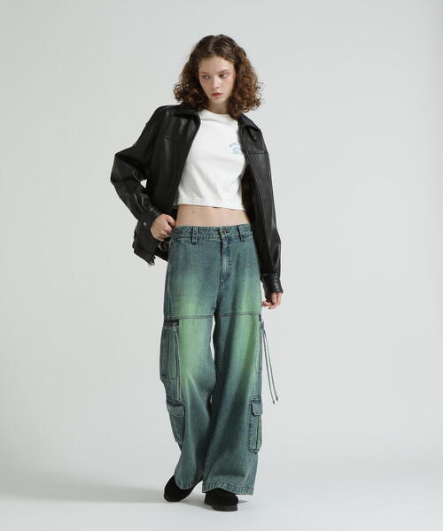 直営店限定》GOAT VEGE SWING TOP/LEATHER JACKET（ブルゾン）｜AVIREX