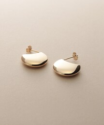 COCOSHNIK♡両耳ピアス K10ノット フープピアス（ピアス（両耳用））｜COCOSHNIK