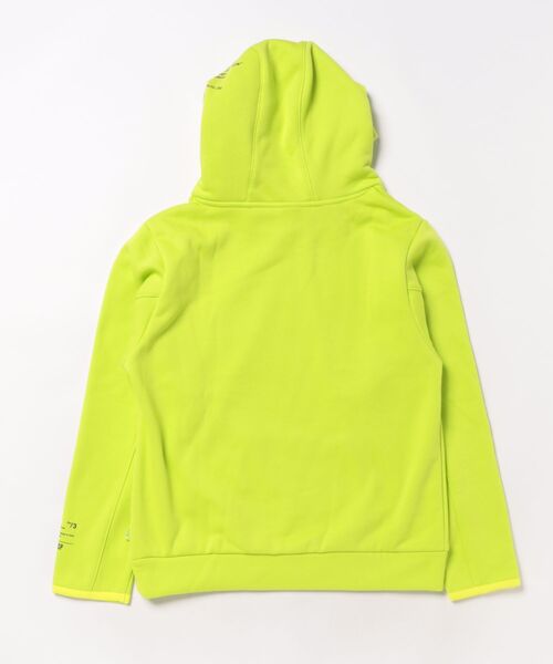 RE/SP(アールイーエスピー)の「RE/SP TEC Hoodie / アールイーエスピー テックフーデッドパーカー(パーカー・キッズ・ライム/ブラック・3/4/1/2)」の3枚目の写真