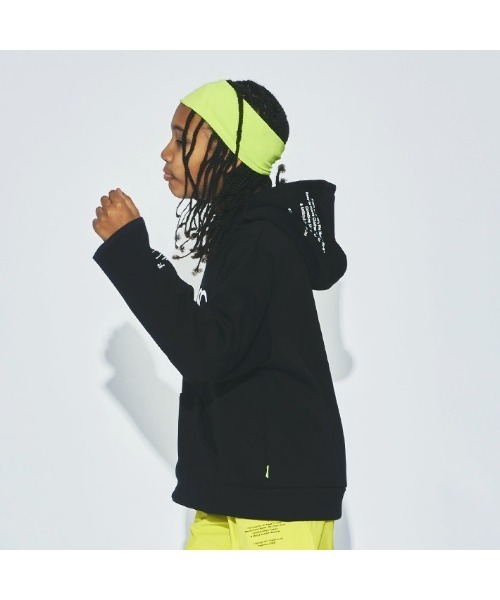 RE/SP(アールイーエスピー)の「RE/SP TEC Hoodie / アールイーエスピー テックフーデッドパーカー(パーカー・キッズ・ライム/ブラック・3/4/1/2)」の8枚目の写真