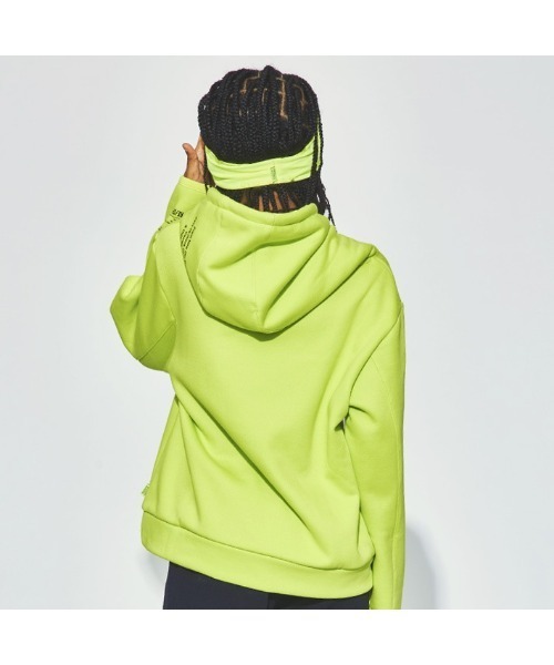 RE/SP(アールイーエスピー)の「RE/SP TEC Hoodie / アールイーエスピー テックフーデッドパーカー(パーカー・キッズ・ライム/ブラック・3/4/1/2)」の4枚目の写真