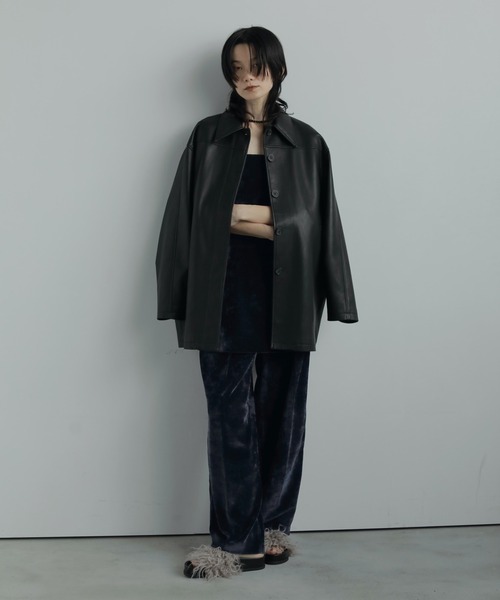 セール】Velvet Wide Pants（その他パンツ）｜anuke（アンヌーク）の