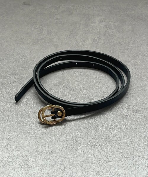 Thevon(ゼボン)の「アソートバックルベルト(ベルト・レディース・ブラック系その他/ブラック/ブラック系その他2/ブラック系その他3・FREE)」の4枚目の写真