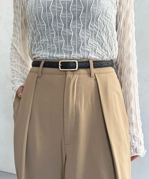 Thevon(ゼボン)の「アソートバックルベルト(ベルト・レディース・ブラック系その他/ブラック/ブラック系その他2/ブラック系その他3・FREE)」の10枚目の写真