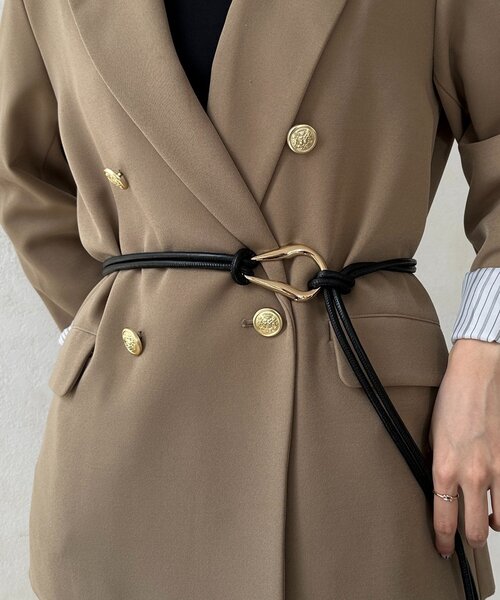 Thevon(ゼボン)の「アソートバックルベルト(ベルト・レディース・ブラック系その他/ブラック/ブラック系その他2/ブラック系その他3・FREE)」の16枚目の写真