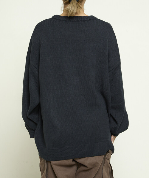 FREAK'S STORE(フリークスストア)の「PUBLUX/パブリュクス RAGDOLLS CAT ラグドール キャット ジャガードニット 限定展開(ニット/セーター・レディース・グレー/ブラック/ネイビー/レッド・SMALL/MEDIUM/LARGE)」の20枚目の写真