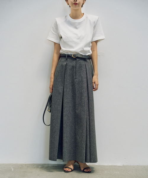 追加》R'IAM TWEEDボンディング スカート 2（スカート）｜Plage