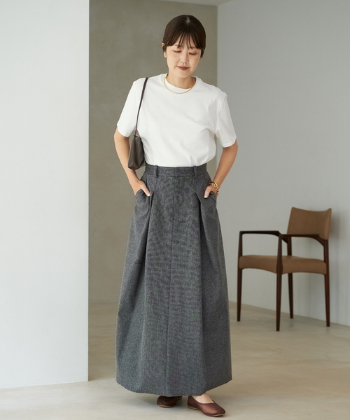 追加》R'IAM TWEEDボンディング スカート 2（スカート）｜Plage