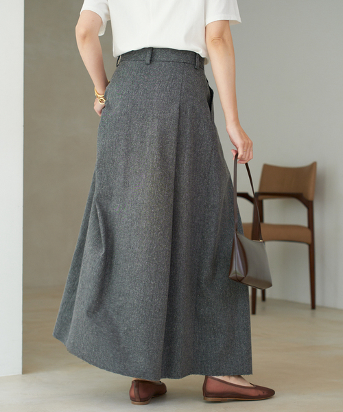 Plage R’IAM TWEEDボンディング スカート　34 プラージュ 追加》R'IAM TWEEDボンディング スカート 2（スカート）｜Plage