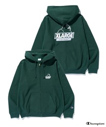 XLARGE(エクストララージ)のXLARGE×Champion REVERSE WEAVE ZIP UP HOODED SWEATSHIRT(パーカー)