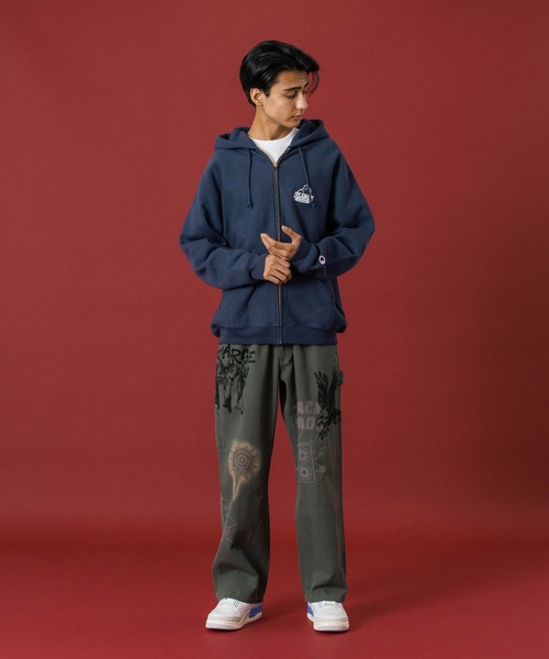 XLARGE（エクストララージ）の「XLARGE×Champion REVERSE WEAVE ZIP UP