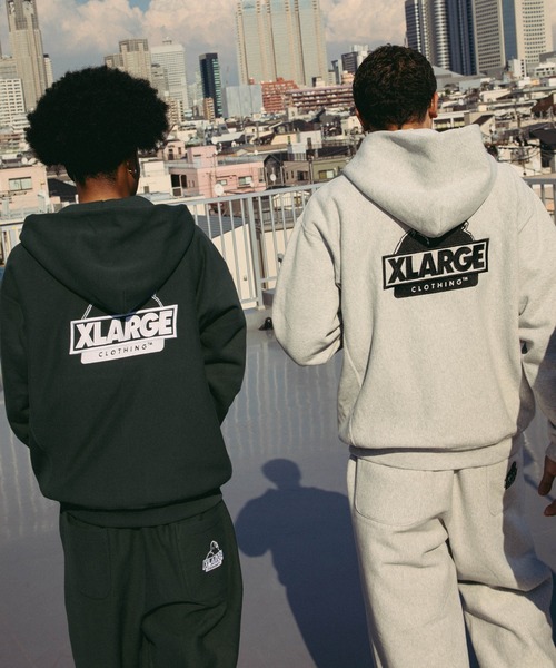 Champion（チャンピオン）の「XLARGE×Champion REVERSE WEAVE ZIP UP HOODED SWEATSHIRT（パーカー・メンズ・アッシュ/ブラック/グリーン/ネイビー・S/M/L/XL）」の20枚目の写真