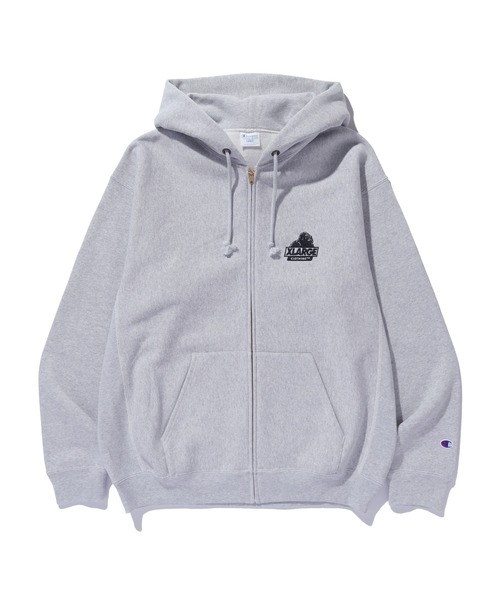 XLARGE×Champion REVERSE WEAVE ZIP UP HOODED SWEATSHIRT（パーカー