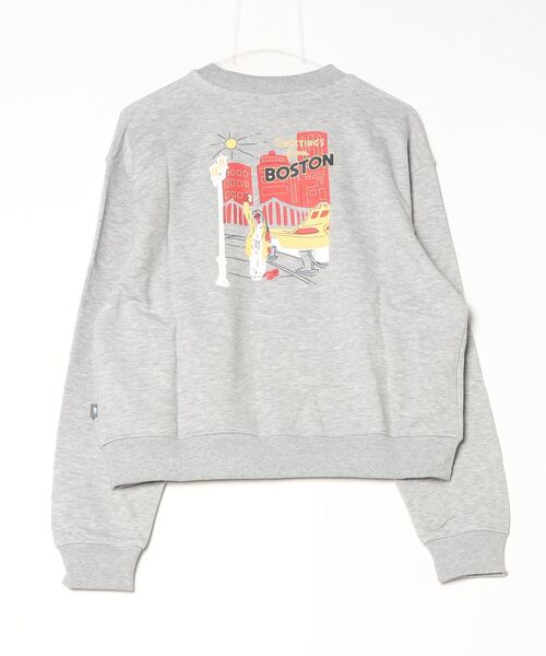 NEW BALANCE（ニューバランス）の「【別注】ニューバランス New Balance ハーバービュークルー 限定コラボ（スウェット・レディース・ライトグレー/オフホワイト/ブラック・XL/L/M/S）」の10枚目の写真