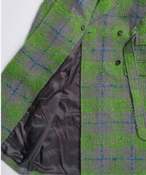 MAISON SPECIAL(メゾンスペシャル)の「Hook Double Coat / ホックダブルコート(チェスターコート・レディース・グレー/ネイビー・FREE)」の18枚目の写真