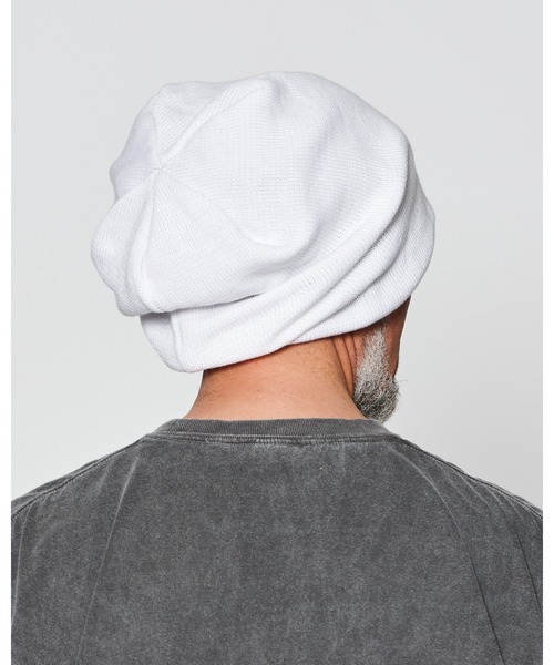 ACANTHUS（アカンサス）の「ACANTHUS:Balloon Knit Cap（ニットキャップ/ビーニー・メンズ・ホワイト・FREE）」の3枚目の写真