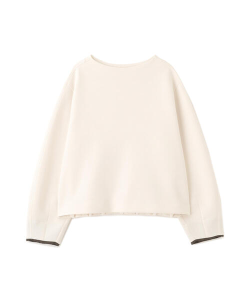 human woman（ヒューマンウーマン）の「◆チェックドッキングダンボールプルオーバー（Tシャツ/カットソー・レディース・ネイビー/ホワイト・MEDIUM）」の9枚目の写真