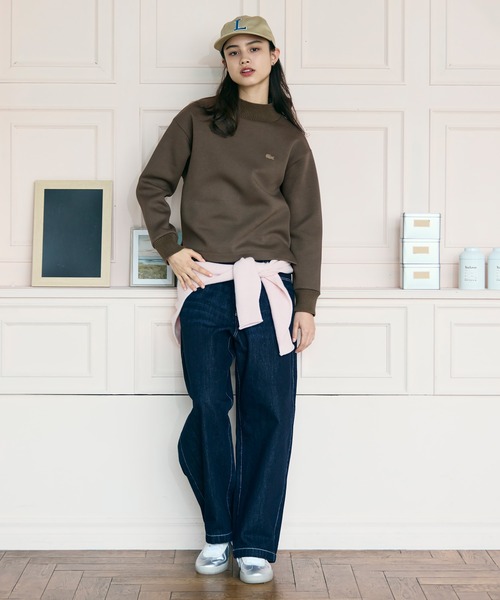 セール】ダンボールニット ハイネックプルオーバースウェット