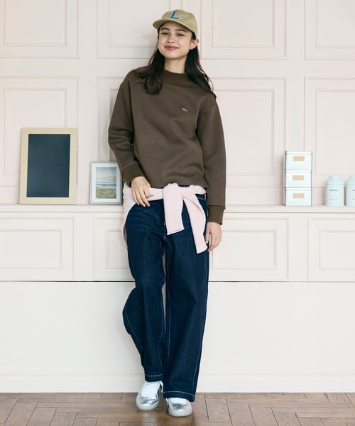 セール】ダンボールニット ハイネックプルオーバースウェット