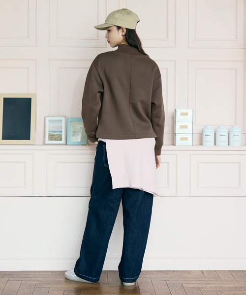 【ラコステ】人気袖ロゴネーム×ダンボールニット 長袖ブルゾンジャケットL 紺色 ラコステ】人気袖ロゴネーム×ダンボールニット 長袖ブルゾンジャケット