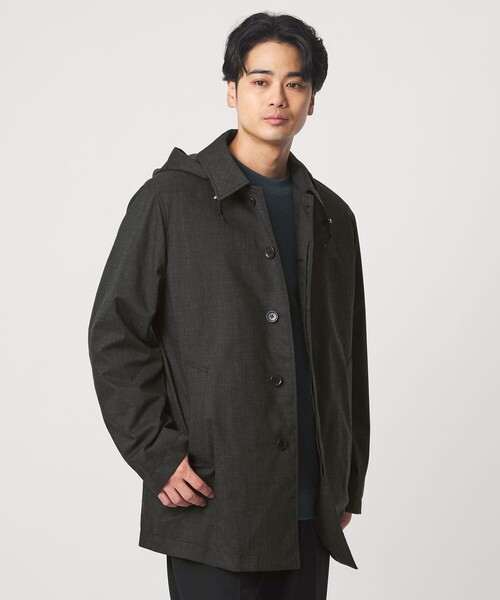 ルミレットウール TAION フード バルカラーコート -撥水-（ステン