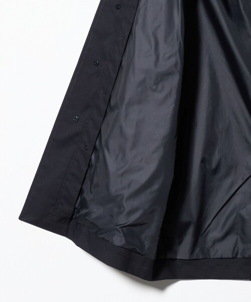 green label relaxing（グリーンレーベルリラクシング）の「ルミレットウール TAION フード バルカラーコート -撥水-（ステンカラーコート・メンズ・ブラウン系/ダークグレー/ネイビー・M/L/XL/S）」の5枚目の写真