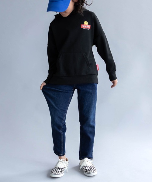 NAVY(ネイビー)の「NAVY のびるモン デニムストレッチストレートリブパンツ(デニムパンツ・キッズ・ブラック/ブルー/ネイビー/ベージュ・120/160/150/140/130)」の8枚目の写真