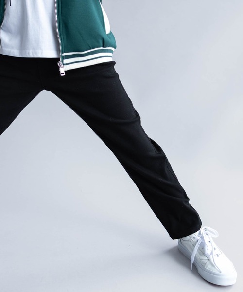 NAVY(ネイビー)の「NAVY のびるモン デニムストレッチストレートリブパンツ(デニムパンツ・キッズ・ブラック/ブルー/ネイビー/ベージュ・120/160/150/140/130)」の6枚目の写真