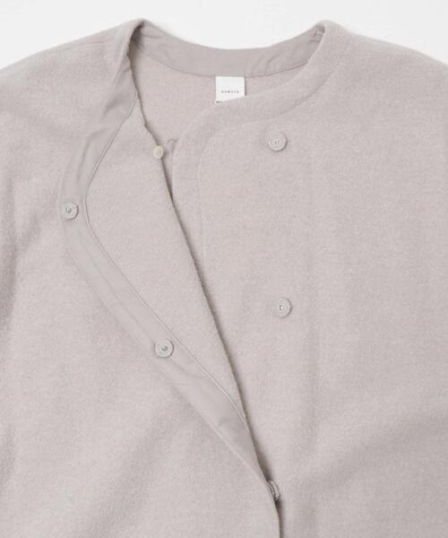 かぐれ（カグレ）の「『一部WEB限定カラー』ウールミルドジレワンピース（ワンピース・レディース・ライトグレー/スミクロ・FREE）」の11枚目の写真