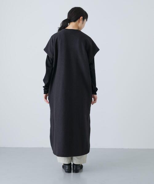 一部WEB限定カラー』ウールミルドジレワンピース（ワンピース）｜か