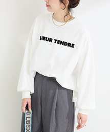 《追加》手洗い可 / フロッキープリントロゴロンTEE
