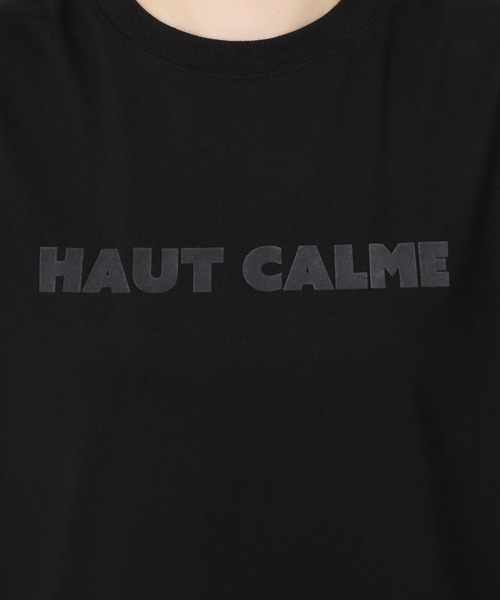 B.C STOCK(ベーセーストック)の「《追加》手洗い可 / フロッキープリントロゴロンTEE(Tシャツ/カットソー・レディース・ブラック/ホワイト・FREE)」の22枚目の写真