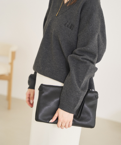 GIANNI CHIARINI(ジャンニ キアリーニ)の「《WEB限定》GIANNI CHIARINI/ジャン二 キアリー二 HARMY2POCKET(ショルダーバッグ・レディース・ブラック・FREE)」の18枚目の写真