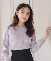 セール】「ラベンダー」に該当するニット/セーターファッション通販